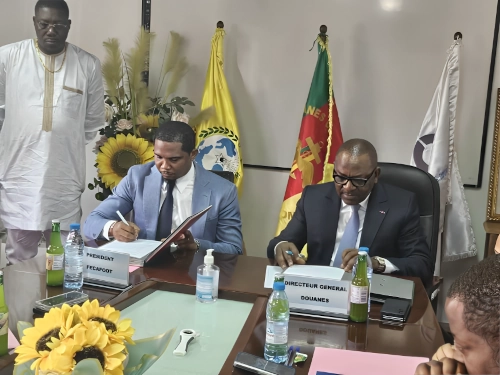 la douane camerounaise et la fecafoot se donnent la main dans un partenariat novateur 001