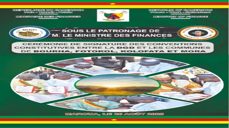 Signature des conventions constitutives entre la Direction Générale des Douanes et les communes de Bourha, Fokotol, Kolofata et Mora. 1 signature-des-conventions-constitutives-entre-la-direction-generale-des-douanes-et-les-communes-de-bourha-fokotol-kolofata-et-mora