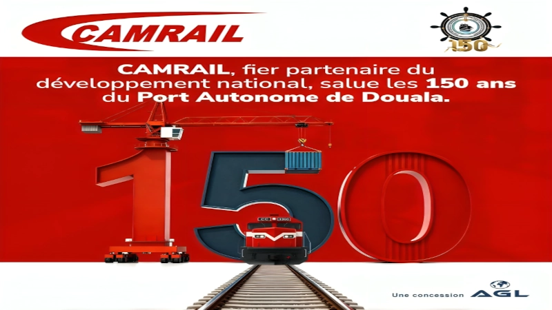 🎉 150 ans d’histoire, de progrès et de partenariats stratégiques ! 🚂⚓️