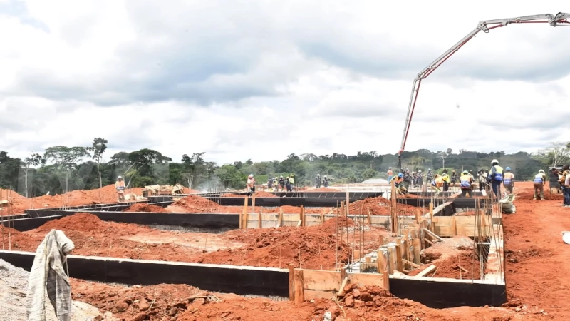 construction du nouveau campus de l’émia à ekoum-abang : la deuxième phase lancée.