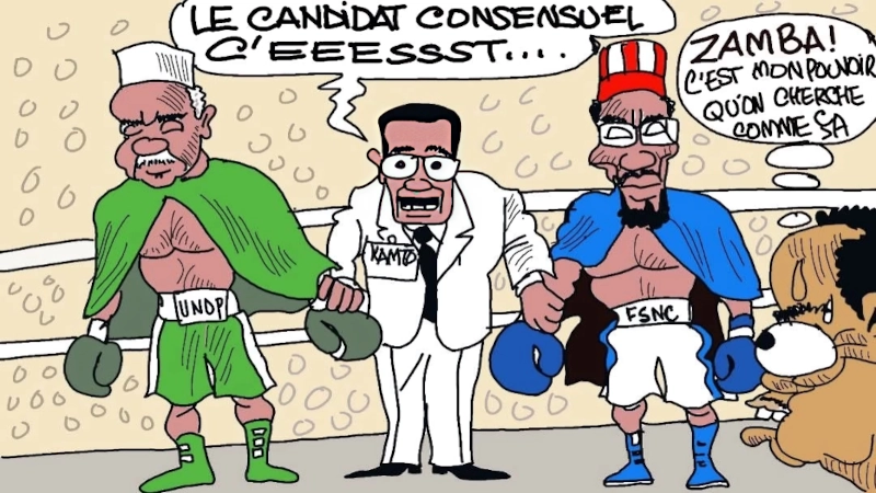 en arbitre, kamto soutient les candidats du nord.