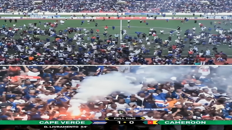 🛑 football — la fifa sanctionne le cap-vert après l’irruption de supporters face au cameroun.