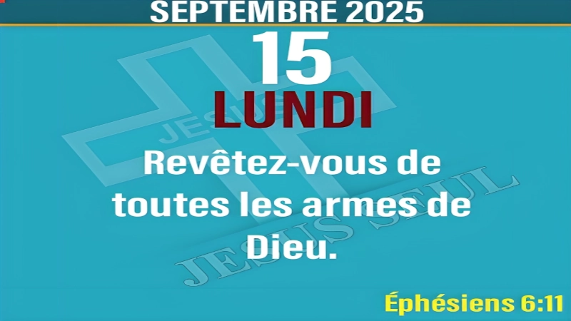 méditation du lundi 15 septembre 2025 — nombres 20.22-29 : la mort de aaron dont le peuple d&rsquo;israël porta le deuil pendant trente jours.