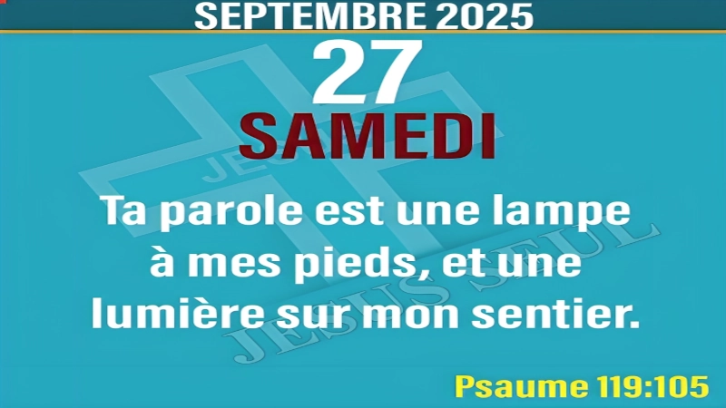 méditation du samedi 27 septembre 2025 — luc 13.31-35 : jésus est déterminé face aux menaces des pharisiens et d&rsquo;hérode.