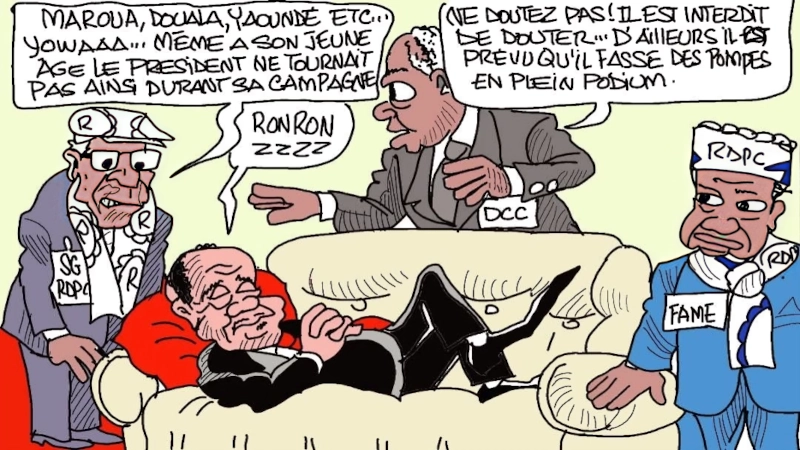 paul biya pressenti en campagne à maroua.