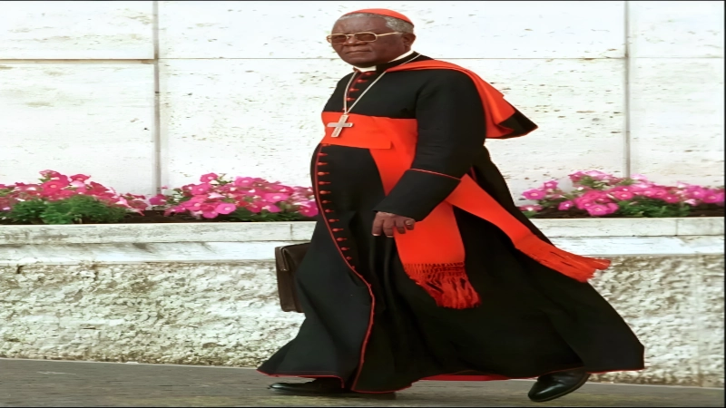 sortie du cardinal tumi sur le candidat du pcrn cabral libii.