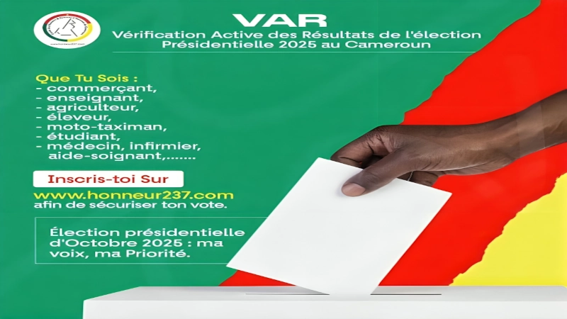 présidentielles 2025 : vérification active des résultats de l’élection présidentielle 2025 au cameroun.