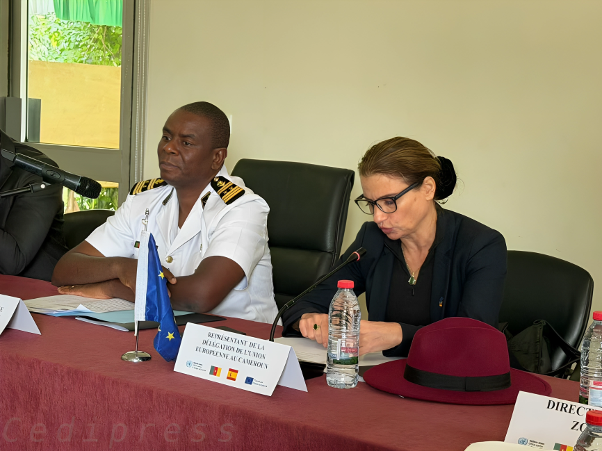 🇨🇲🇪🇺🌊 Coopération Cameroun - Espagne : Le Patrouilleur BAM Meteoro en escale à Duala pour renforcer la sécurité maritime dans le Golfe de Guinée. 3 cooperation-cameroun-espagne-le-patrouilleur-bam-meteoro-en-escale-a-douala-pour-renforcer-la-securite-maritime-dans-le-golfe-de-guinee-2