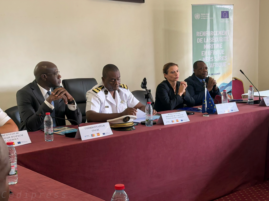 🇨🇲🇪🇺🌊 Coopération Cameroun - Espagne : Le Patrouilleur BAM Meteoro en escale à Duala pour renforcer la sécurité maritime dans le Golfe de Guinée. 5 cooperation-cameroun-espagne-le-patrouilleur-bam-meteoro-en-escale-a-douala-pour-renforcer-la-securite-maritime-dans-le-golfe-de-guinee-4